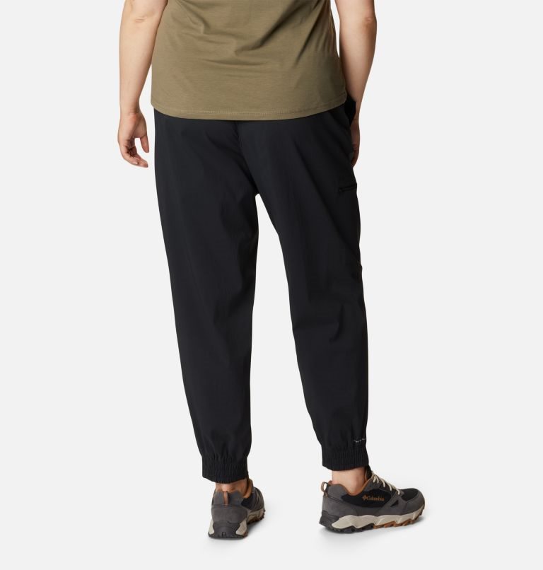 Women's Columbia On The Go Jogger Black | Plus Size CA-F56C8